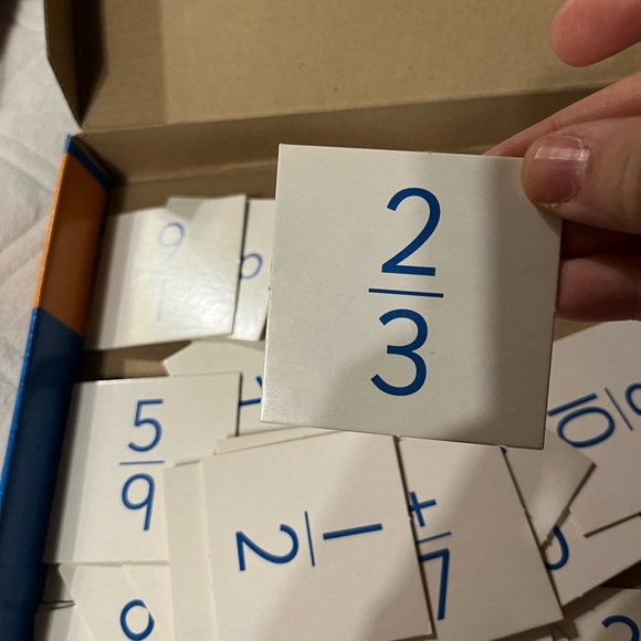 Math Games Fraction Lotto find matching fraction up to tenths. Teachers , class - Picture 12 of 13